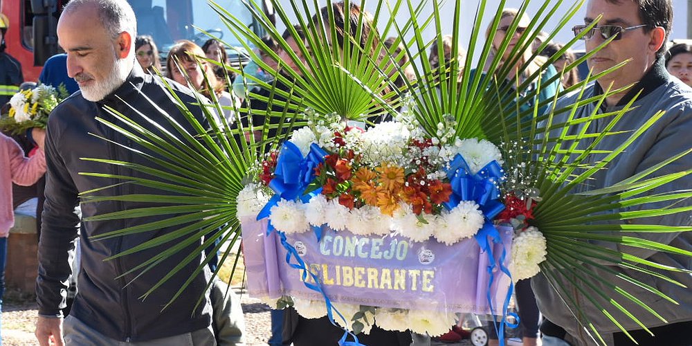 Acto homenaje a 23 años del incendio de Prodinco