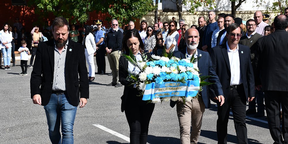 Acto oficial por el Día de los Veteranos y Caídos en la Guerra de Malvinas