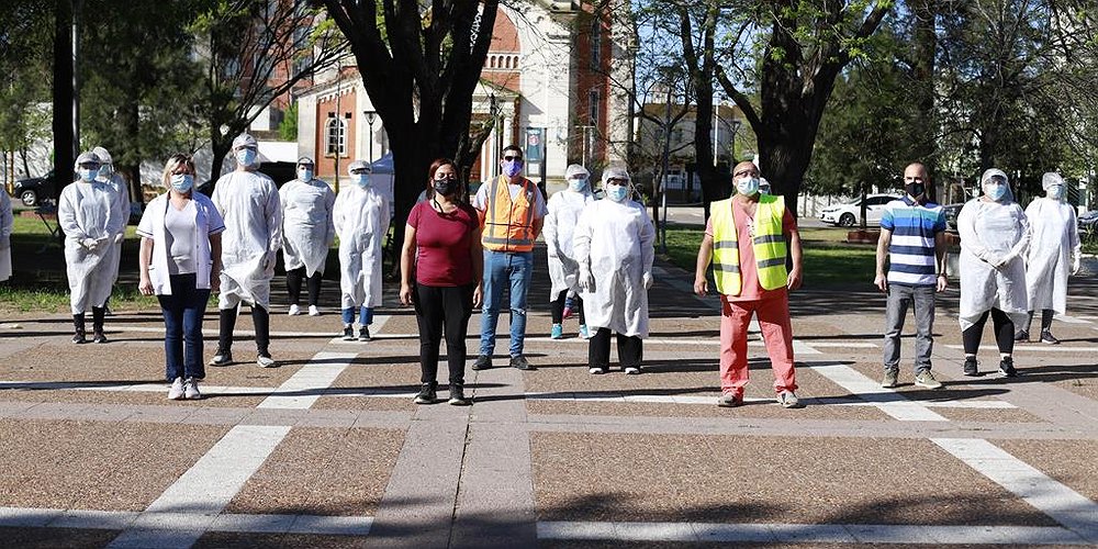 Búsqueda activa y jornada de concientización en el centro de la ciudad