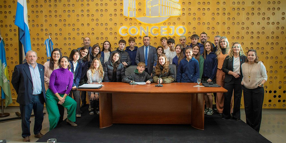 Con la presencia de estudiantes, sesionó el Concejo Deliberante de General Pico