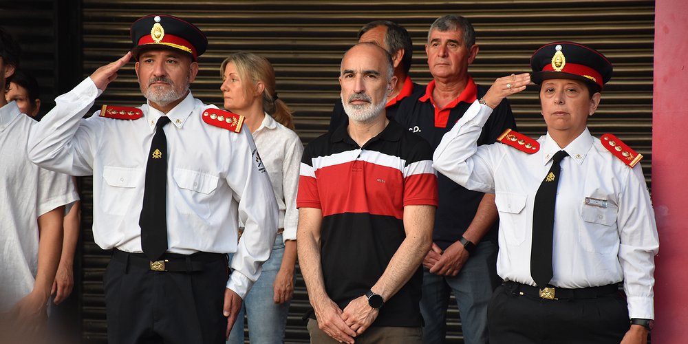 El cuartel de Bomberos de la ciudad cumplió 61 años de su fundación