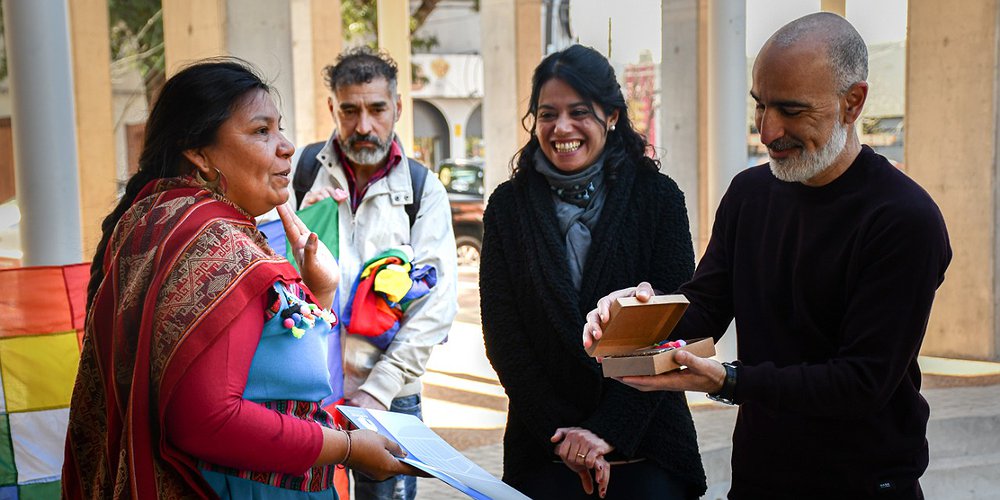 En el día de la Mujer Indígena, Karumanta Escalada recibió un reconocimiento en el Concejo Deliberante