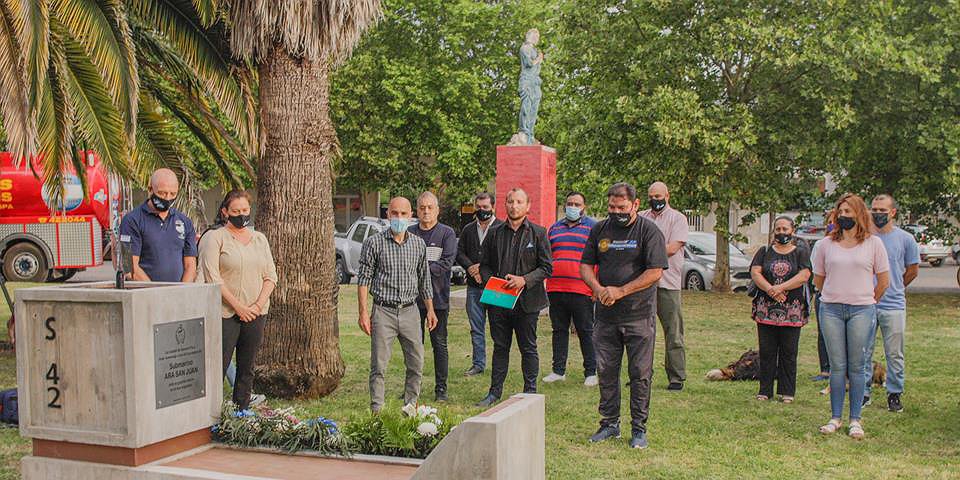 Homenaje  Se conmemoró el cuarto aniversario del hundimiento del ARA San Juan