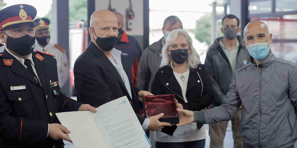 La Asociación Cuerpo de Bomberos Voluntarios cumplió su 60° aniversario