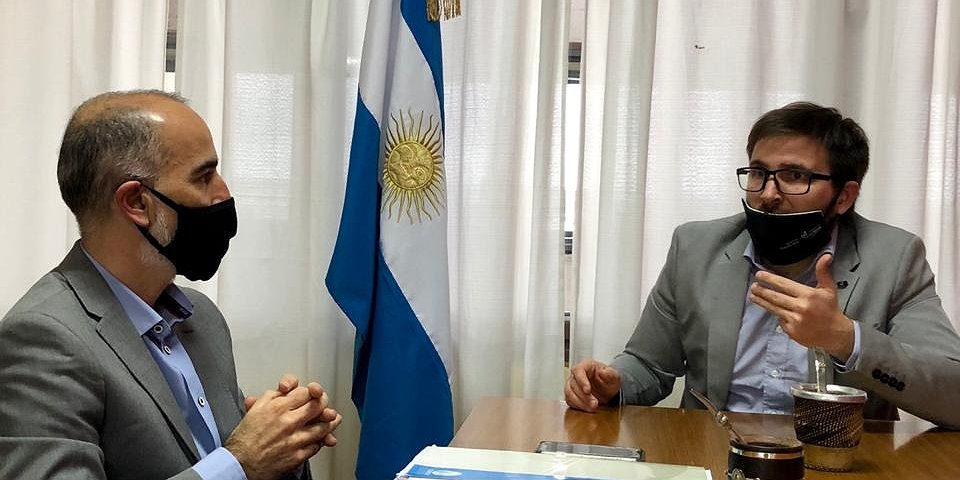 López visitó a Curciarello por modernización estatal y legislación de los servicios de internet