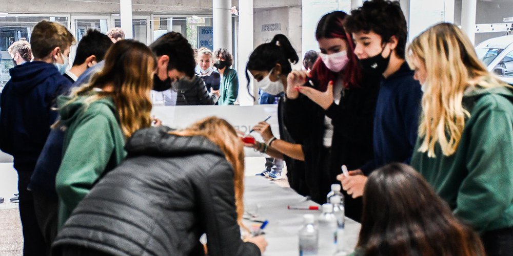 Más de 600 estudiantes dejaron su huella en la Muestra de la Memoria del Concejo Deliberante