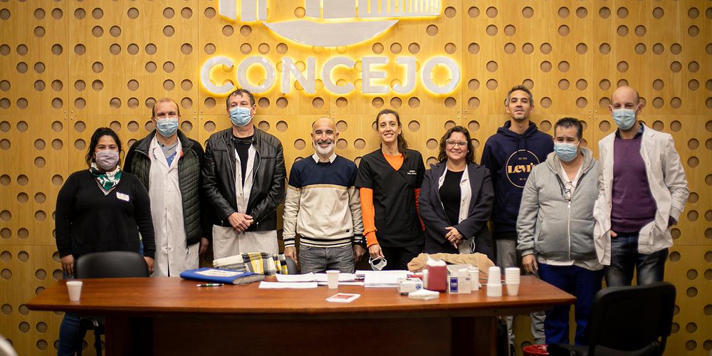 Por el día de las personas donantes, se realizó una campaña de donación de sangre en el Concejo Deliberante