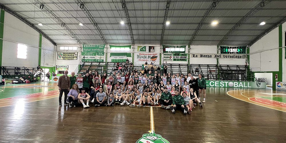 Se realizó un encuentro de básquet femenino en FCO